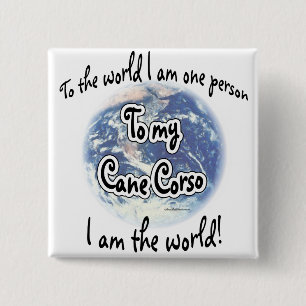 Macaron Carré 5 Cm Canne Corso World 2
