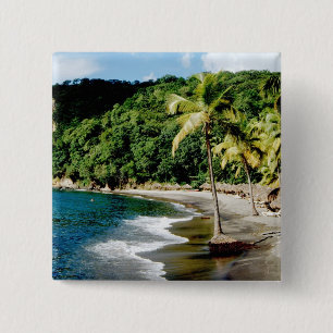 Macaron Carré 5 Cm Caraïbes, Petites Antilles, Indes occidentales, Sa