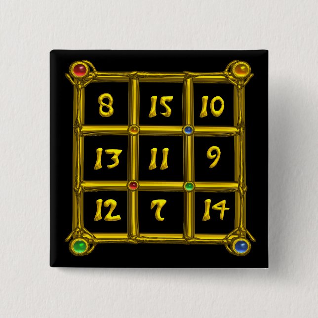 MACARON CARRÉ 5 CM CARRÉ MAGIC 33 (Devant)