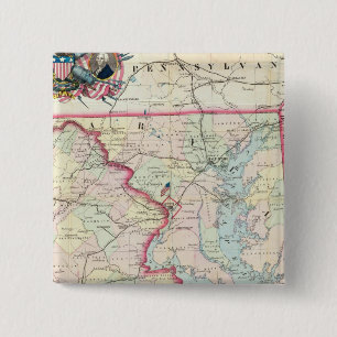 Macaron Carré 5 Cm Carte Du Siège De La Guerre