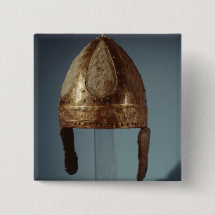 Macaron Carré 5 Cm Casque européen de combat de guerre, c.500