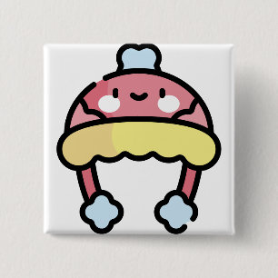 Macaron Carré 5 Cm casquette