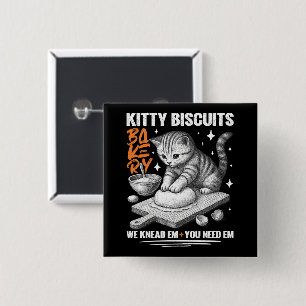 Macaron Carré 5 Cm Cat Kneading Baker Kitty Biscuits On Knead Em You
