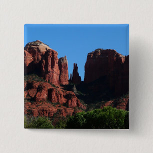 Macaron Carré 5 Cm Cathedral Rock à Sedona Arizona Monument