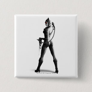 Macaron Carré 5 Cm Catwoman