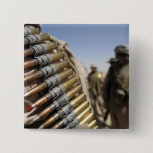 Macaron Carré 5 Cm Ceintures de munitions de calibre 50
