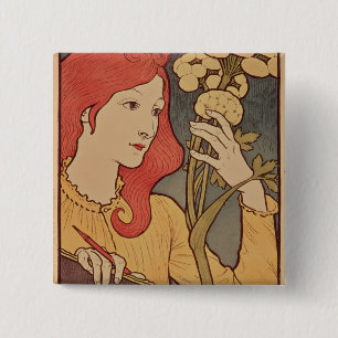 Macaron Carré 5 Cm Cent de DES de salon, 1894