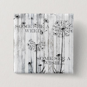 Macaron Carré 5 Cm Certains Voient Une Mauvaise Herbe