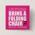 Chaise pliante Shirley Chisholm Rose