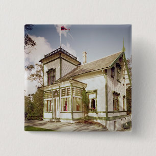 Macaron Carré 5 Cm Chambre d'Edvard Grieg