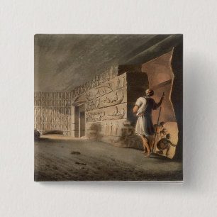 Macaron Carré 5 Cm Chambre souterraine près des pyramides chez Geeza