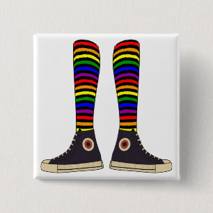 Macaron Carré 5 Cm Chaussettes de LGBT