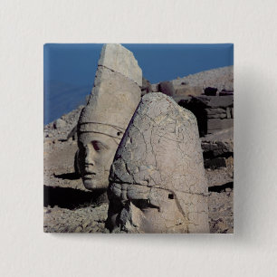 Macaron Carré 5 Cm Chef de Zeus-Oromandes et une déesse