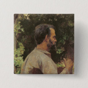 Macaron Carré 5 Cm Chef d'un homme, Monsieur Etienne Devismes, 1882