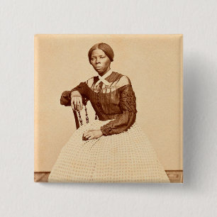 Macaron Carré 5 Cm Chemin de fer abolitionniste Harriet Tubman