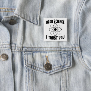 Macaron Carré 5 Cm Cher Science Je Vous Fais Confiance - Professeur D