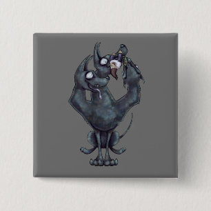 Macaron Carré 5 Cm Chew Toy