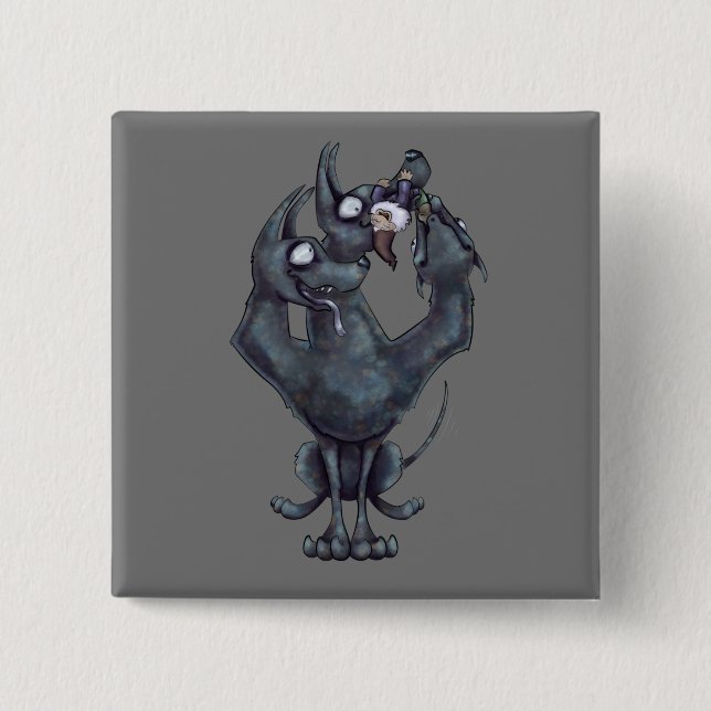 Macaron Carré 5 Cm Chew Toy (Devant)