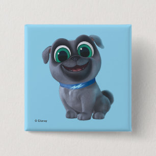 Macaron Carré 5 Cm Chien Chien Pal Bingo