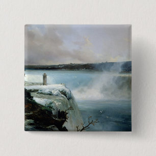 Macaron Carré 5 Cm Chutes du Niagara, c.1837-40 (huile sur la toile)
