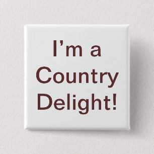 Macaron Carré 5 Cm Citation de Country Delight