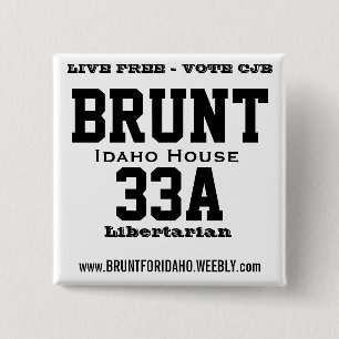 Macaron Carré 5 Cm CJB - Bouton