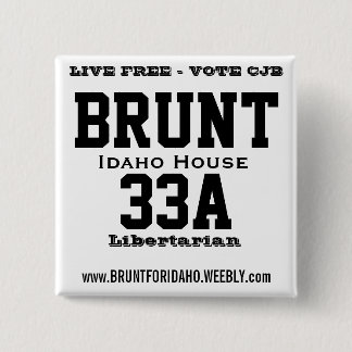 Macaron Carré 5 Cm CJB - Bouton