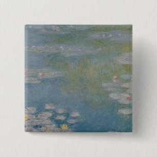 Macaron Carré 5 Cm Claude Monet Nympheas chez Giverny, 1908