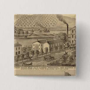 Macaron Carré 5 Cm Clermont Woolen Mills