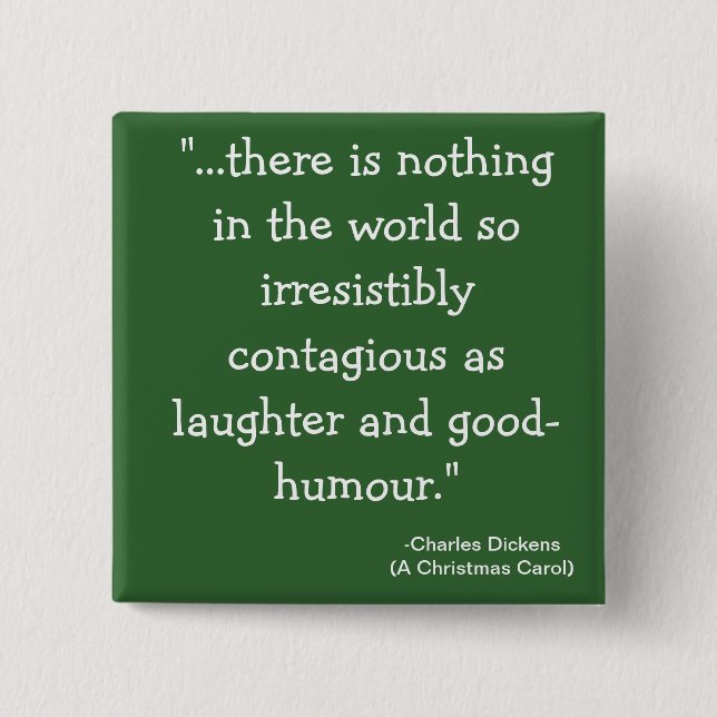 Macaron Carré 5 Cm collection de grippe-sou de rire-Le (Devant)