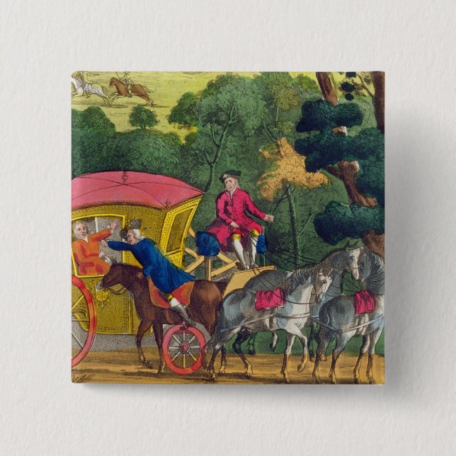 Macaron Carré 5 Cm Colonel Jack volant Mary Smith dans le hymen Thic (Devant)