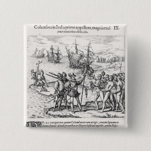 Macaron Carré 5 Cm Columbus dans ce qui s'est appelé la première fo