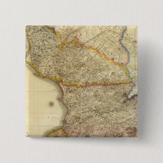 Macaron Carré 5 Cm Composite Ayrshire 2 (Devant)