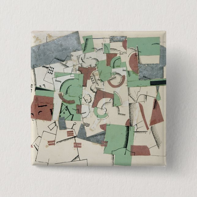 Macaron Carré 5 Cm Composition, c.1920 (Devant)