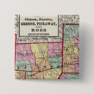 Macaron Carré 5 Cm Comtés de Ross