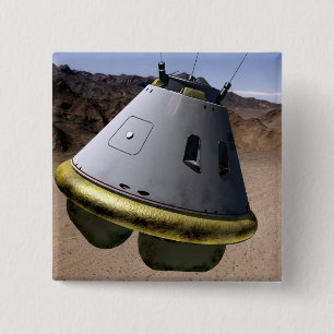 Macaron Carré 5 Cm Concept d'un véhicule d'exploration d'équipage