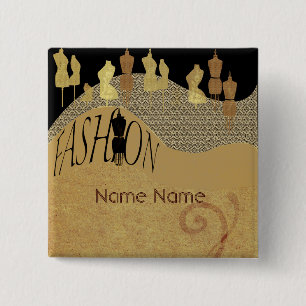 Macaron Carré 5 Cm Concepteur de couture de métier d'ouvrière