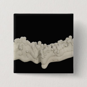 Macaron Carré 5 Cm Concrétion d'argile