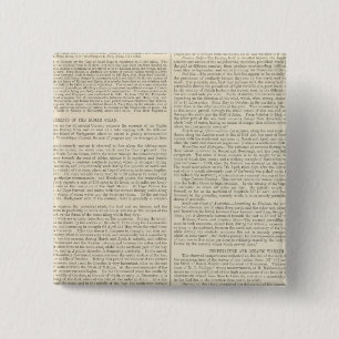 Macaron Carré 5 Cm Continuation de l'océan Indien