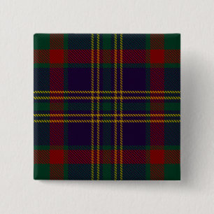 Macaron Carré 5 Cm Cork County Irish Tartan