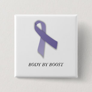 Macaron Carré 5 Cm Corps par le bouton de poussée