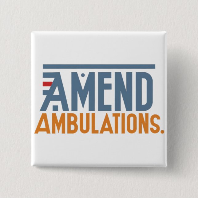 Macaron Carré 5 Cm Correctifs de conception de boutons (Devant)