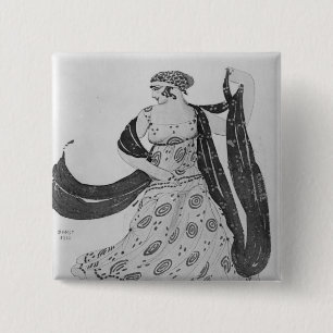 Macaron Carré 5 Cm Costumez la conception pour "Cléopâtre", 1910
