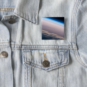 Macaron Carré 5 Cm Coucher De Soleil Orbital Au Large De La Côte De C