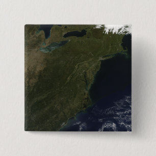 Macaron Carré 5 Cm Couleurs de chute dans le Nord-est des États-Unis