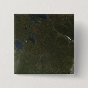 Macaron Carré 5 Cm Couleurs de chute en Russie du nord-ouest