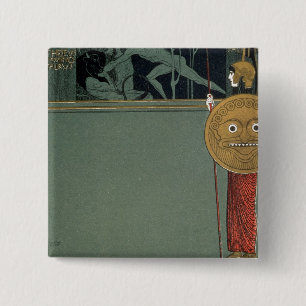 Macaron Carré 5 Cm Couverture de sacrum de Ver le journal du