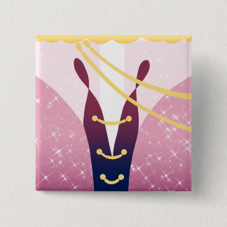 Macaron Carré 5 Cm couverture de vainqueur - goupilles