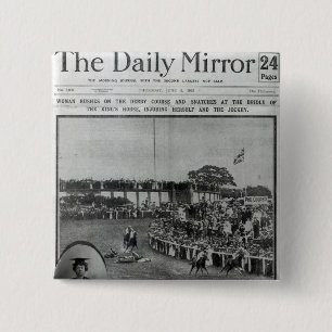 Macaron Carré 5 Cm Couverture 'du Mirror quotidien