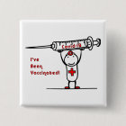 Covid-19 Vaccin Square Button